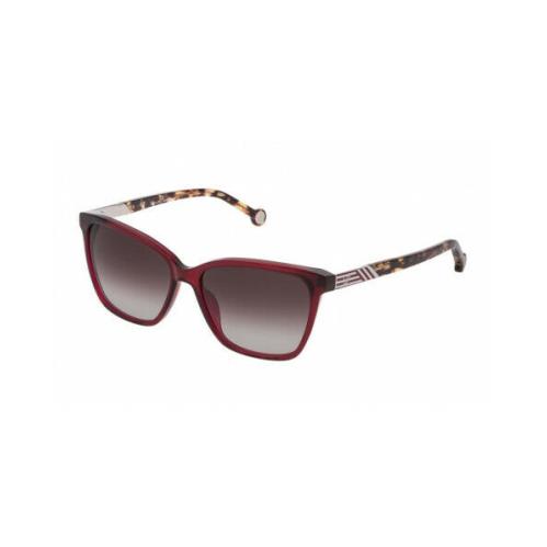 Carolina Herrera Sunglasses She 796 0AFD Red Square 57 mm