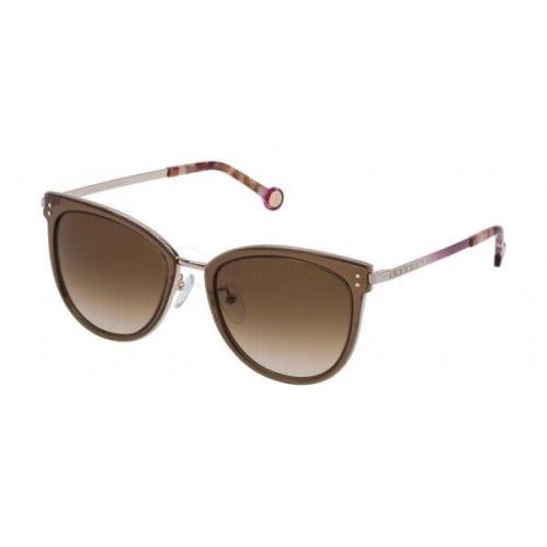 Carolina Herrera Sunglasses She 102 08FE Brown 53mm