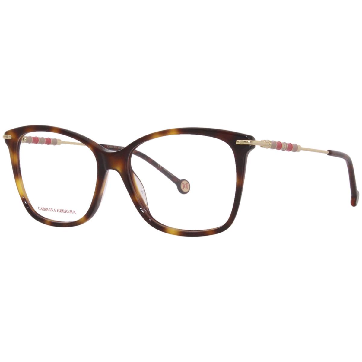 Carolina Herrera CH/0042 05L Eyeglasses Frame Women`s Havana Full Rim 54mm