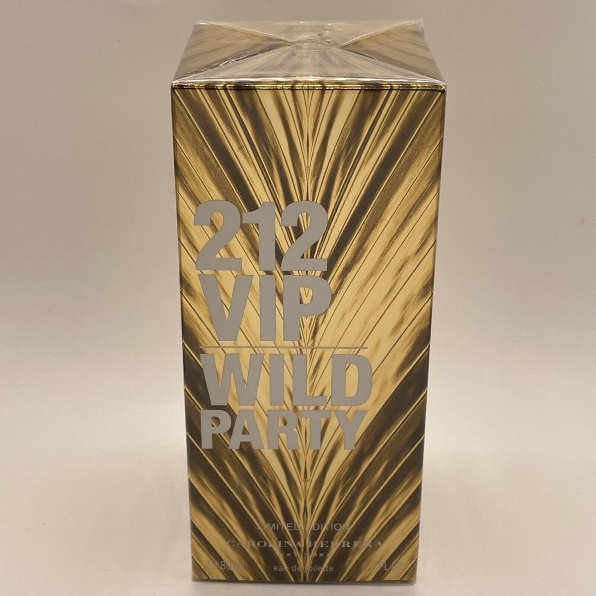 212 Vip Wild Party By Carolina Herrera 2.7 Oz Edp Limited Edition