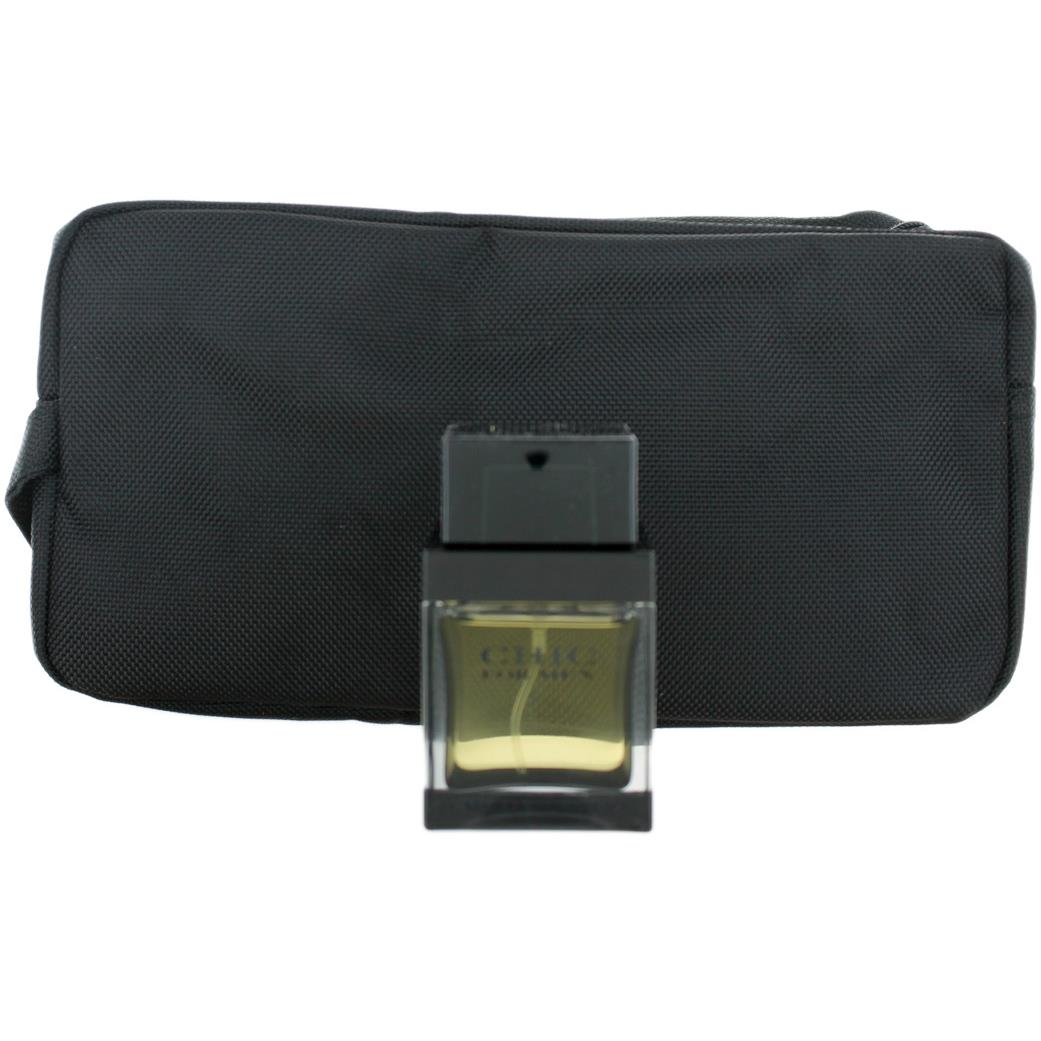 Chic By Carolina Herrera For Men Set: Edt 2.0oz + Bag