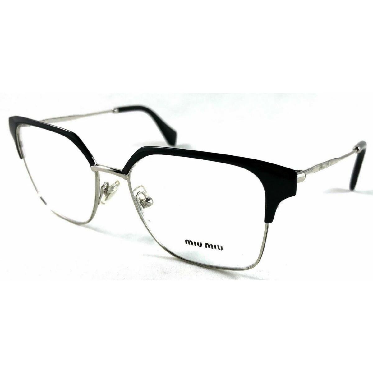 Miu Miu Eyeglasses VMU52O 1AB-1O1 Black Frames 52MM Rx-able ST