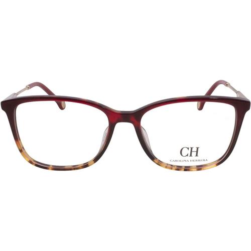 Eyeglasses CH by Carolina Herrera Vhe 816 K Red Tortoise 0AFG 53mm - Frame: Brown