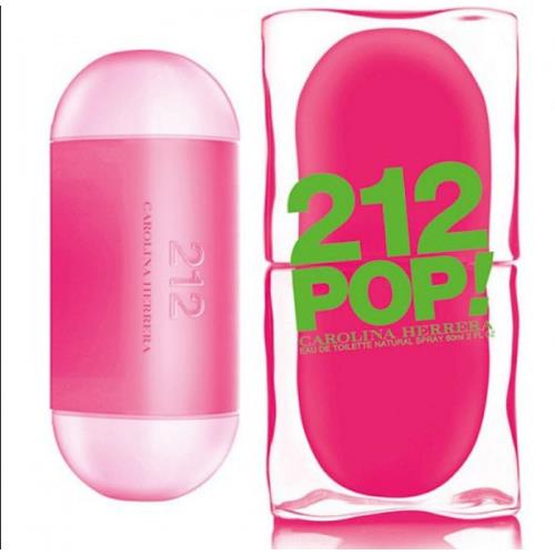 212 Pop 2.0 oz 60 ml Carolina Herrera Women Perfume Eau de Toilette Spray