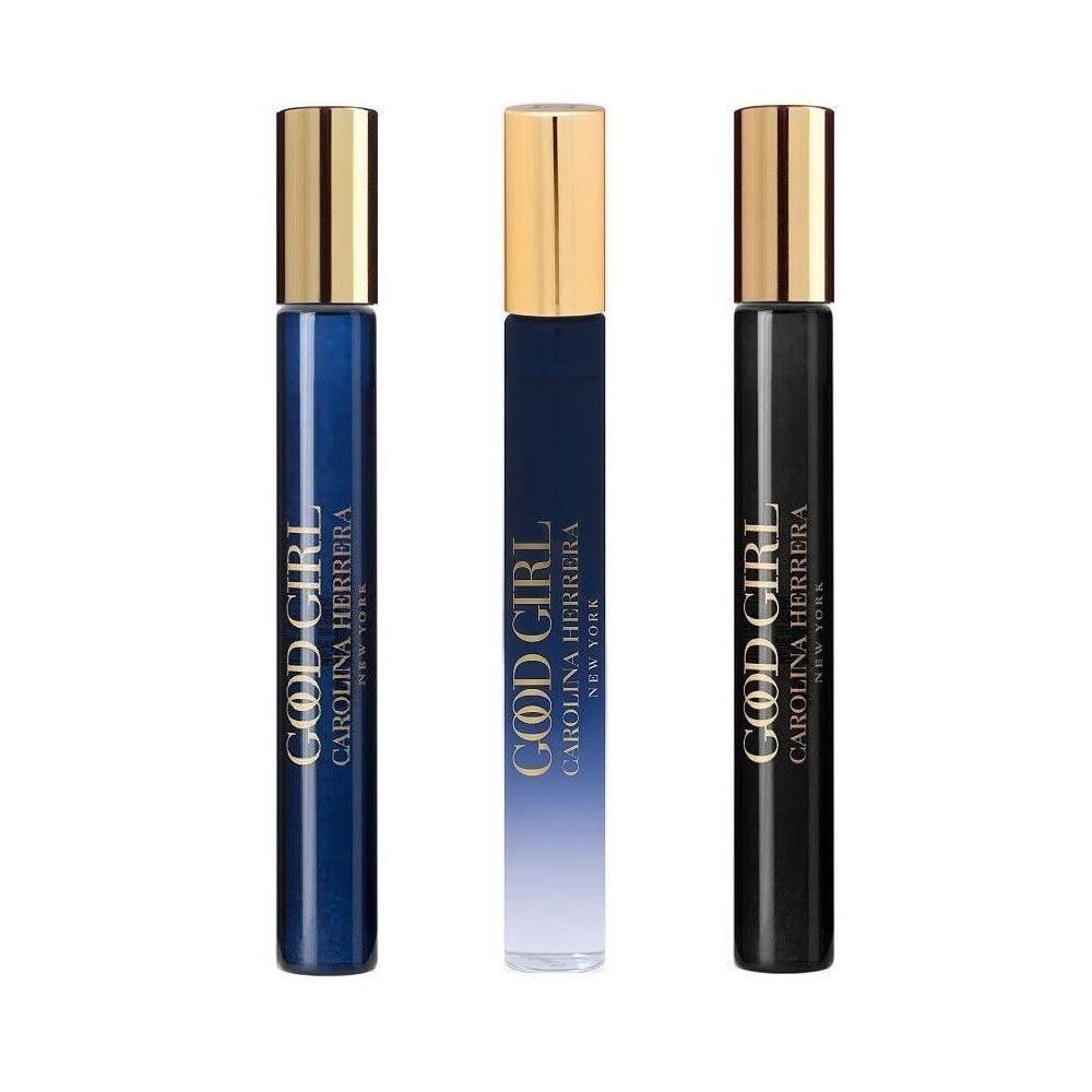 Carolina Herrera Good Girl Womens Perfume 3 Pc Rollerball Mini Gift Set