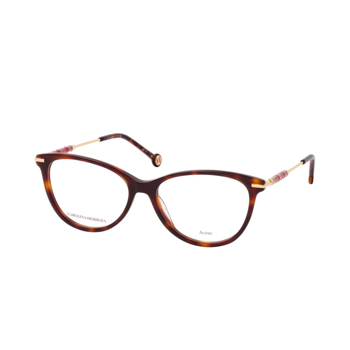 Carolina Herrera CH0043 05L Havana Gold 53/15/135 Eyeglasses