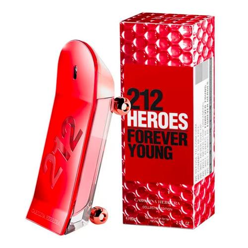 212 Heroes Forever Young COLLECTORS-C.HERRERA-WOM-EDP-SPRAY-2.7 OZ-80 Ml-spa