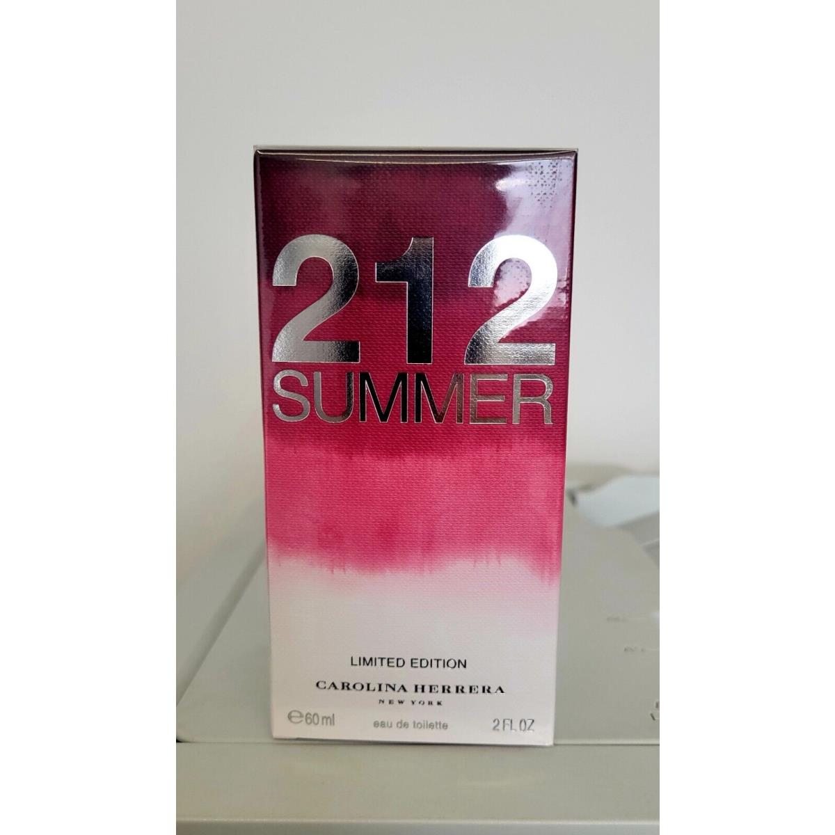 Carolina Herrera 212 Summer 2013 For Women 2.0 oz / 60ml Edt