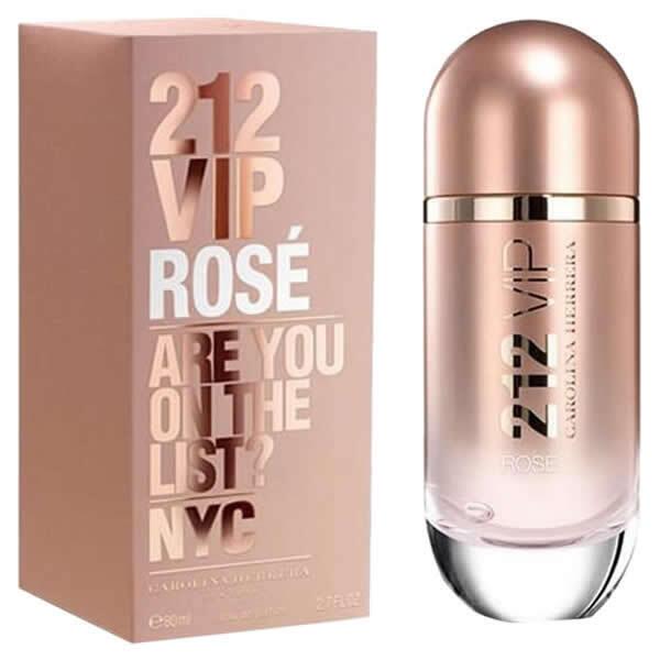 Carolina Herrera 212 Vip Rose For Women Perfume 2.7 oz 80 ml Edp Spray