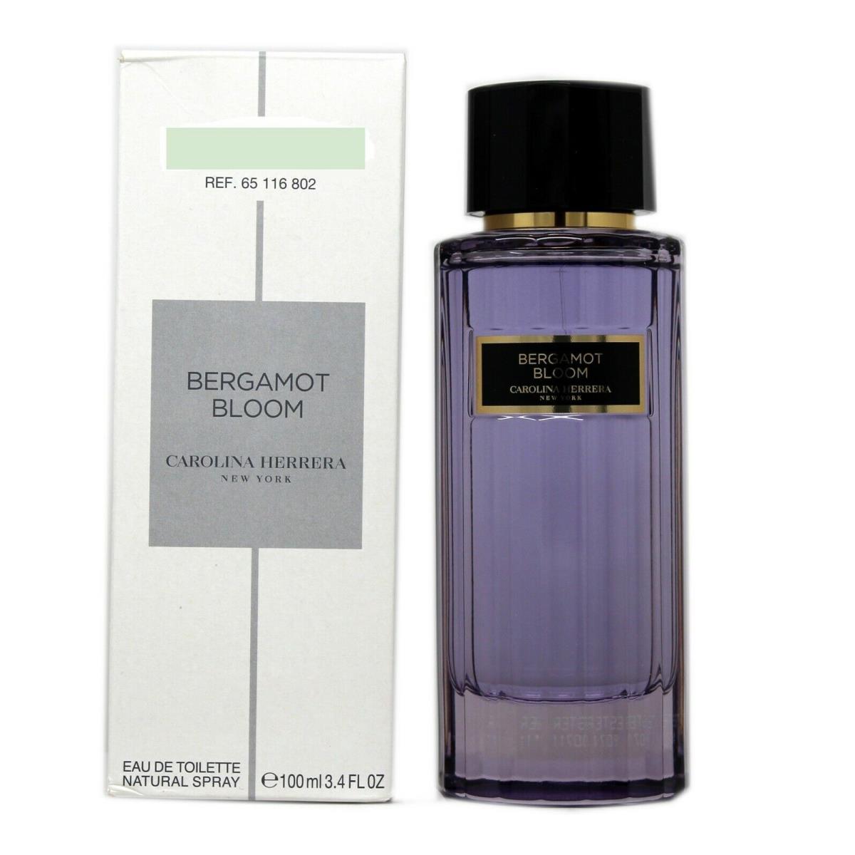 Carolina Herrera Bergamot Bloom Eau DE Toilette Spray 100 ML/3.4 Fl.oz. T