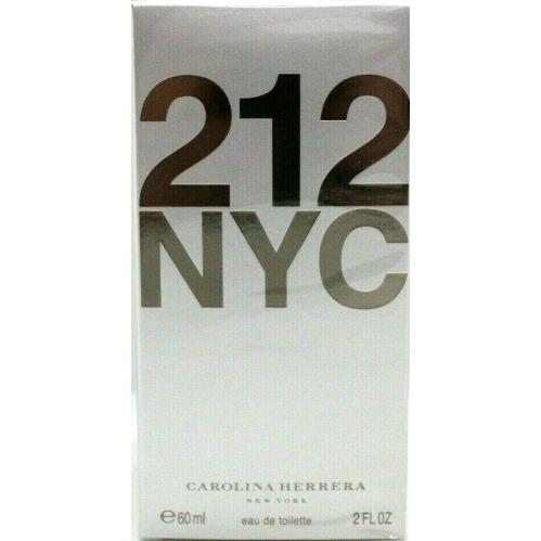 Carolina Herrera 212 Nyc Eau DE Toilette Spray For Women 2.0 Oz / 60 ml