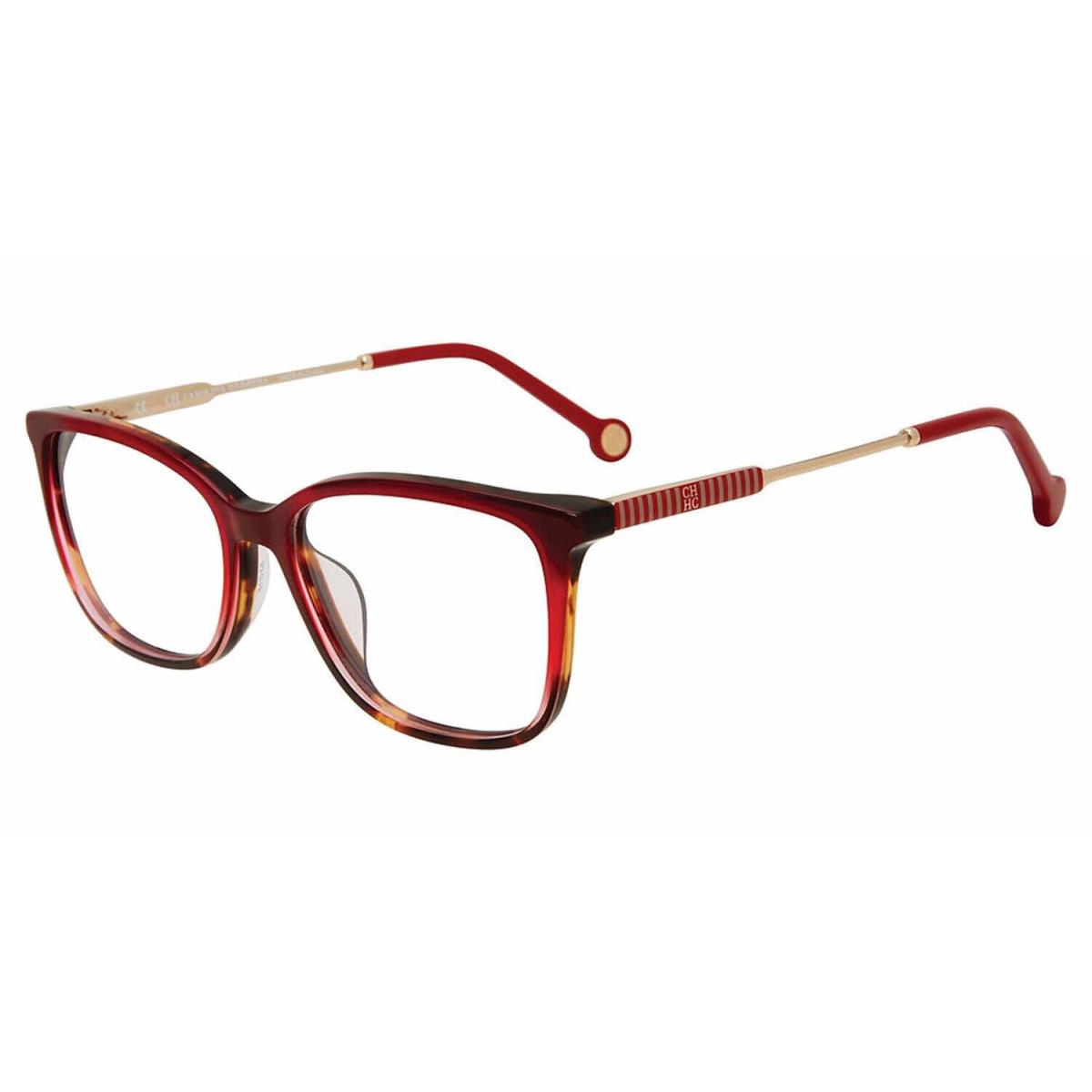 Carolina Herrera VHE816-0AFG-53 Havana Eyeglasses