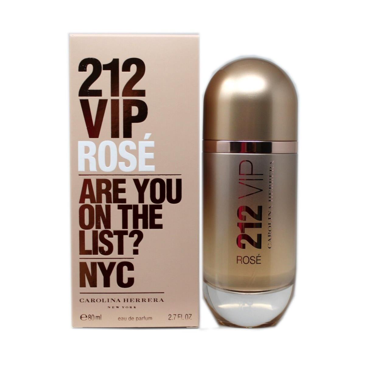 Carolina Herrera 212 Vip Rose Eau DE Parfum Spray 80 ML/2.7 Fl.oz