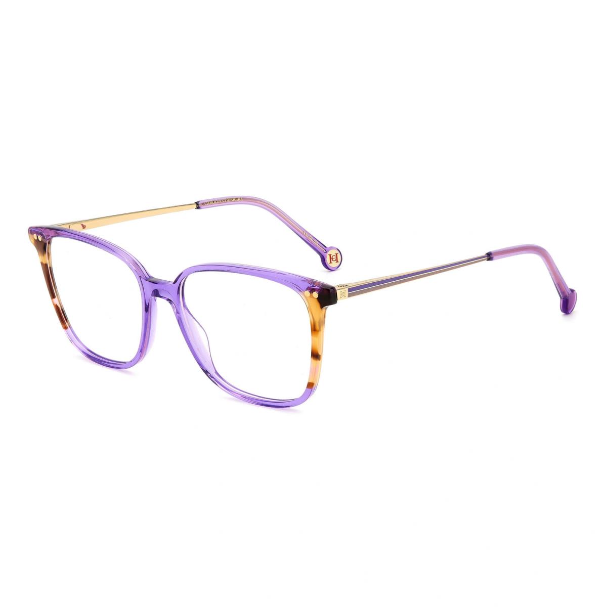 Carolina Herrera HER0165-HKZ-53 Purple Eyeglasses