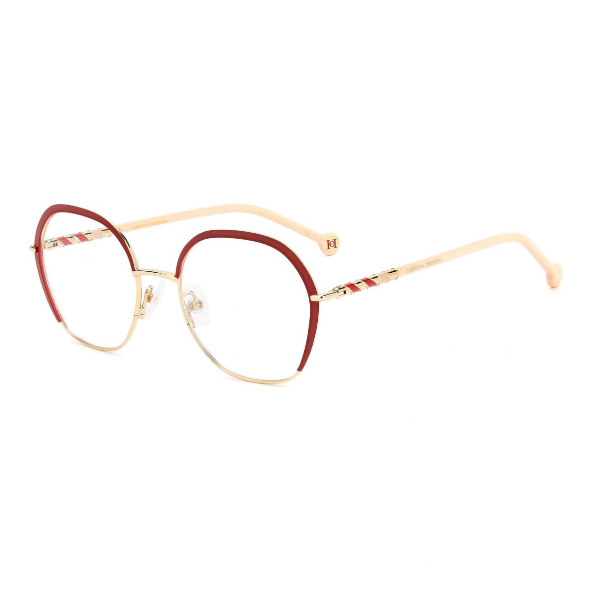 Carolina Herrera HER0099-NOA-52 Red Gold Eyeglasses