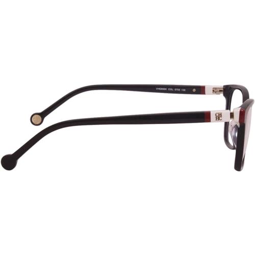 Carolina Herrera VHE856K-0700-53 Black Eyeglasses