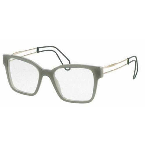 Miu Miu Eyeglasses VMU02P USK-1O1 Top Green Trans Frames Rx-able 48MM