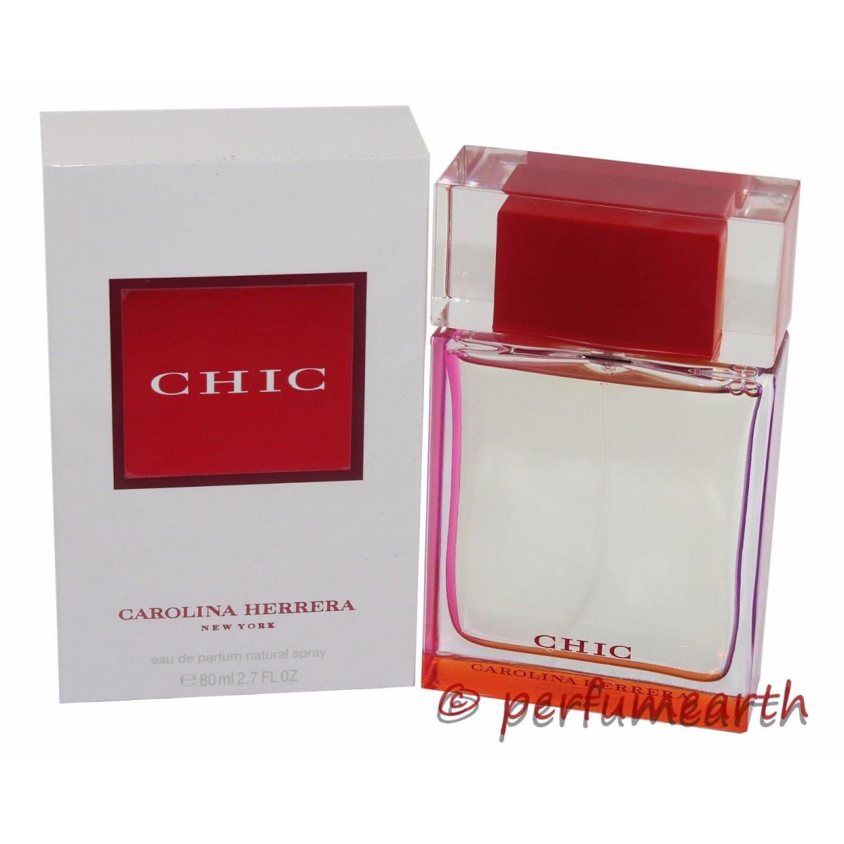 Chic by Carolina Herrera Eau De Parfum Spray 2.7 oz For Women