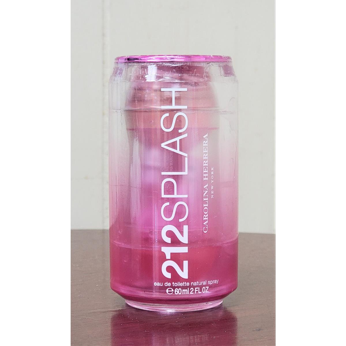 212 Splash Pink by Carolina Herrera 2 oz / 60ml Edt Spy Perfume For Women Femme