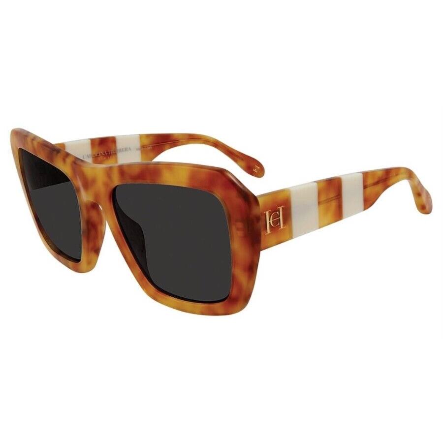 Carolina Herrera Sunglasses Shn 598 08YA Blonde Tortoise 54 MM