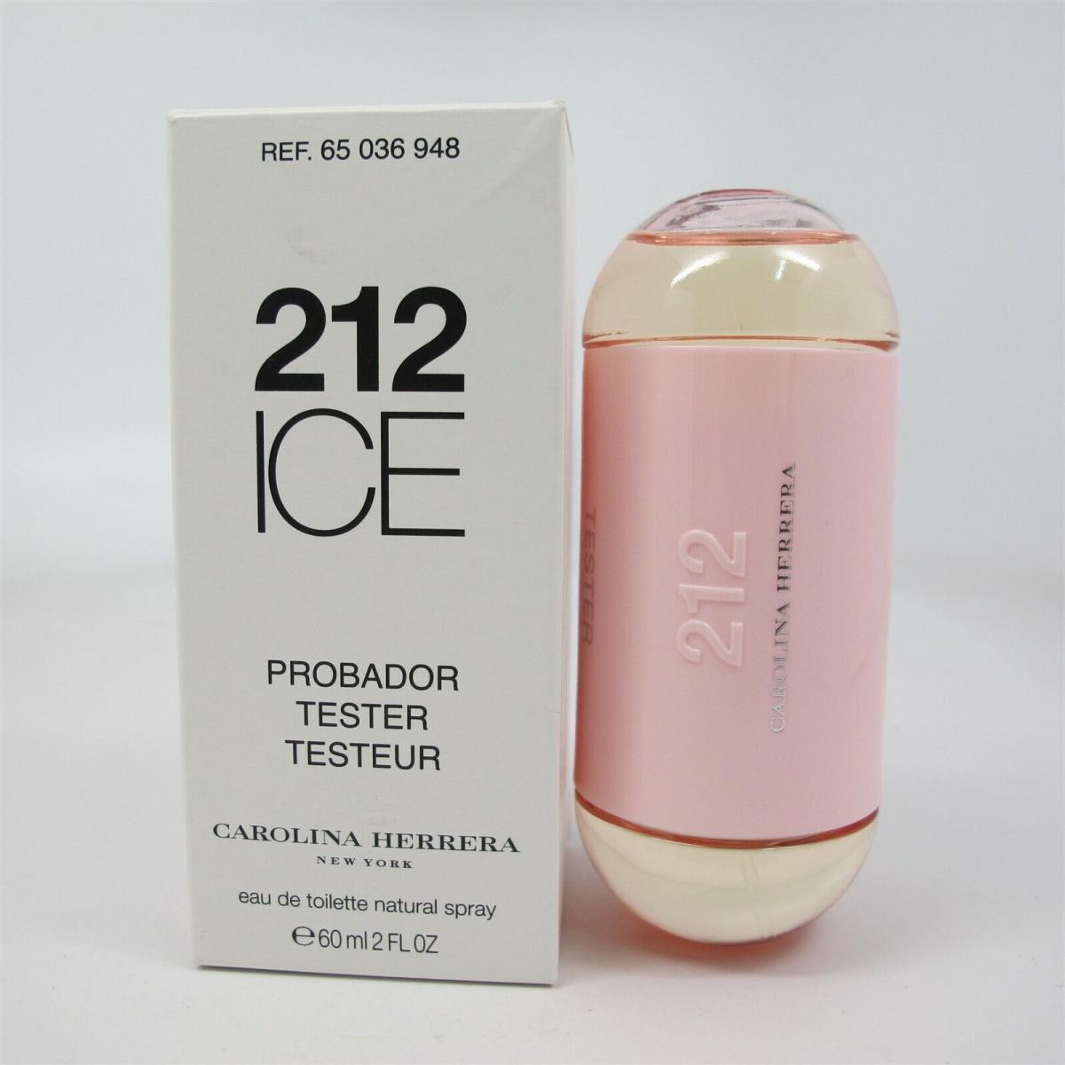 212 Ice Version 2010 by Carolina Herrera 60 Ml/ 2.0 oz Edt Spray Tester