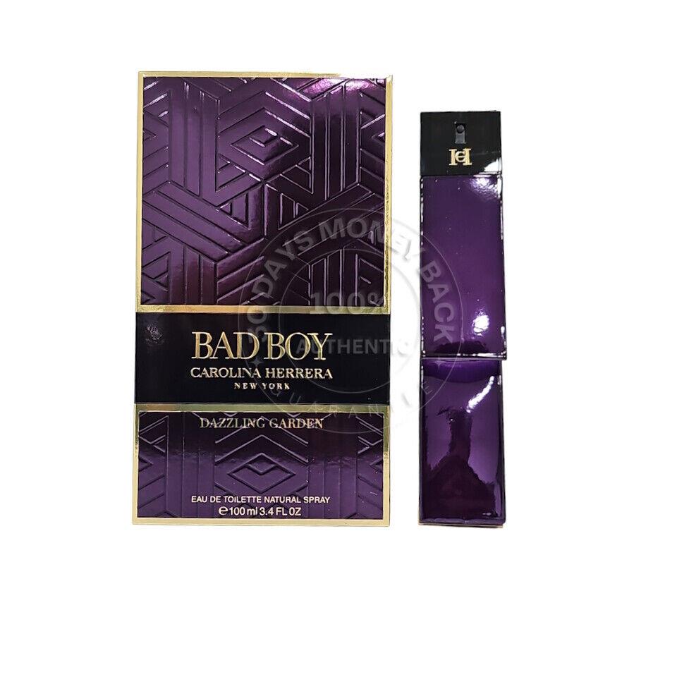 Carolina Herrera Bad Boy Dazzling Garden 3.4 oz / 100 ml Edt Men`s Spray