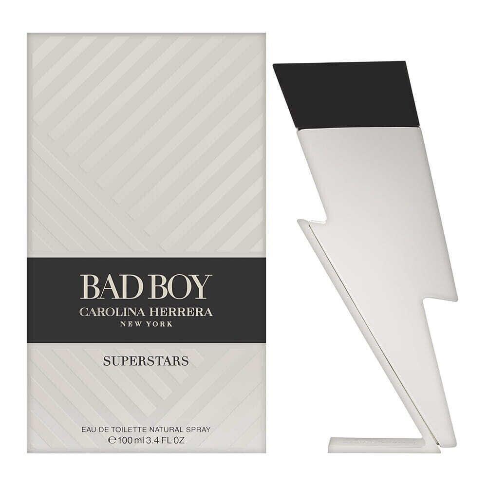 Bad Boy Superstars by Carolina Herrera For Men 3.4 oz Eau de Toilette Spray