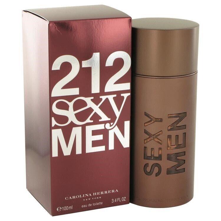 212 Sexy Cologne by Carolina Herrera Men Perfume Eau De Toilette Spray 3.3 oz