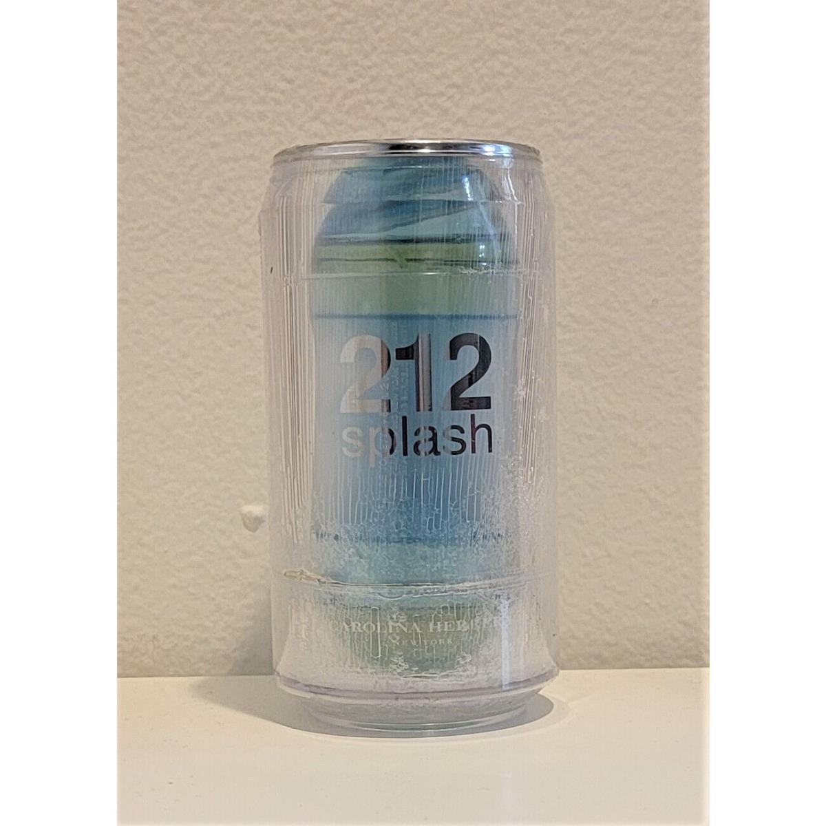 212 Blue Splash by Carolina Herrera 2 oz / 60 ml Edt Spy Perfume For Women Femme