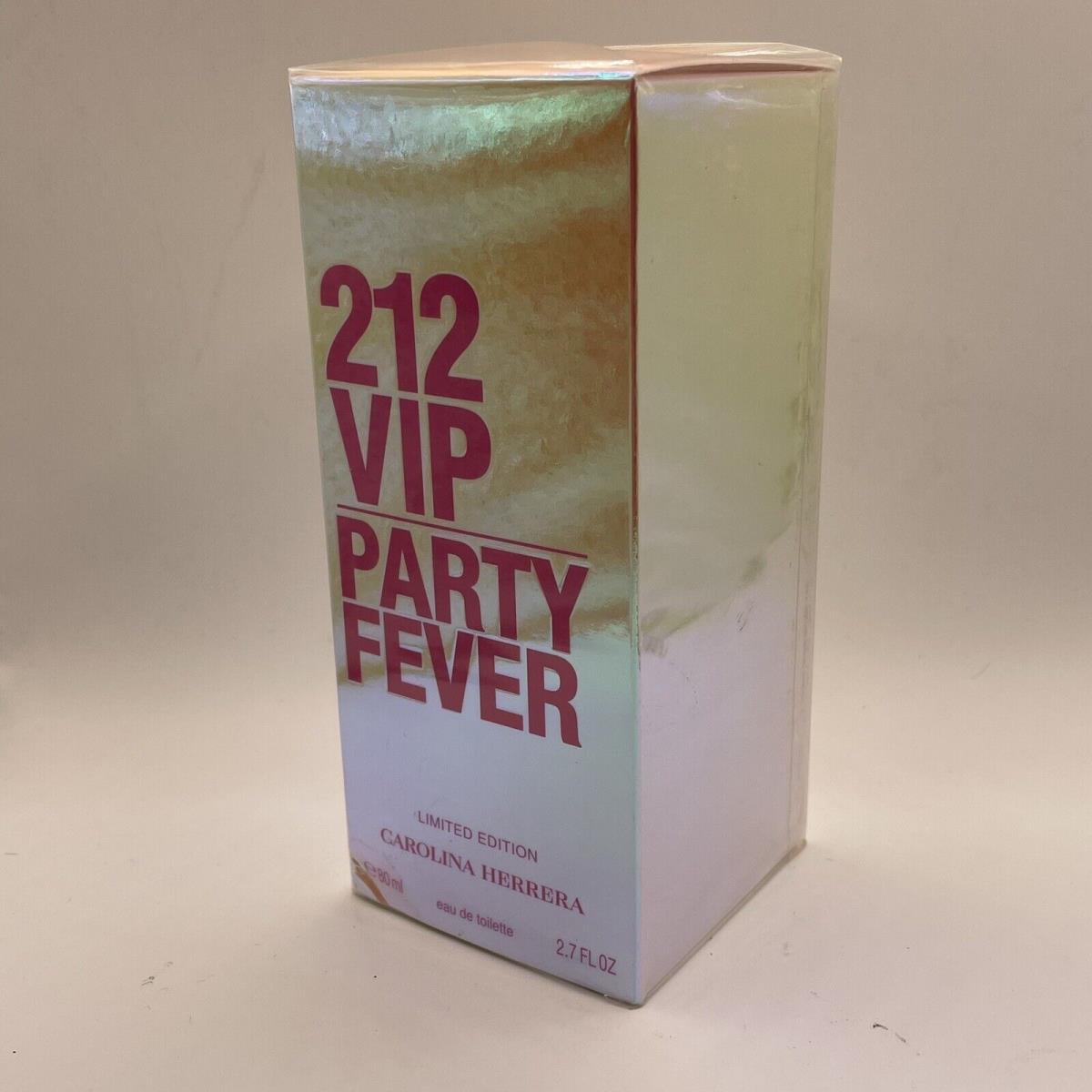 212 Vip Party Fever Limited Edition Carolina Herrera Edt 2.7 oz