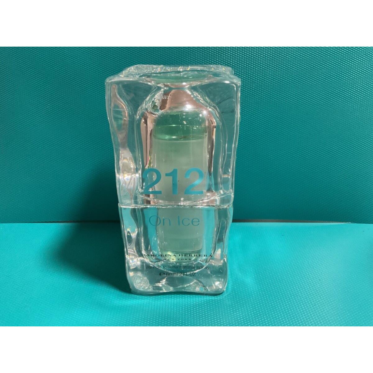 212 ON Ice BY Carolina Herrera Eau DE Toilette Spray 2 FL OZ/60 ML Nib/sealed