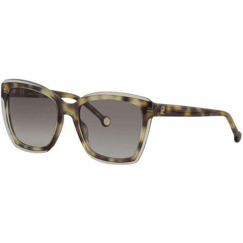 Carolina Herrera Sunglasses She 788 0T66 Tortoise Square 55 mm