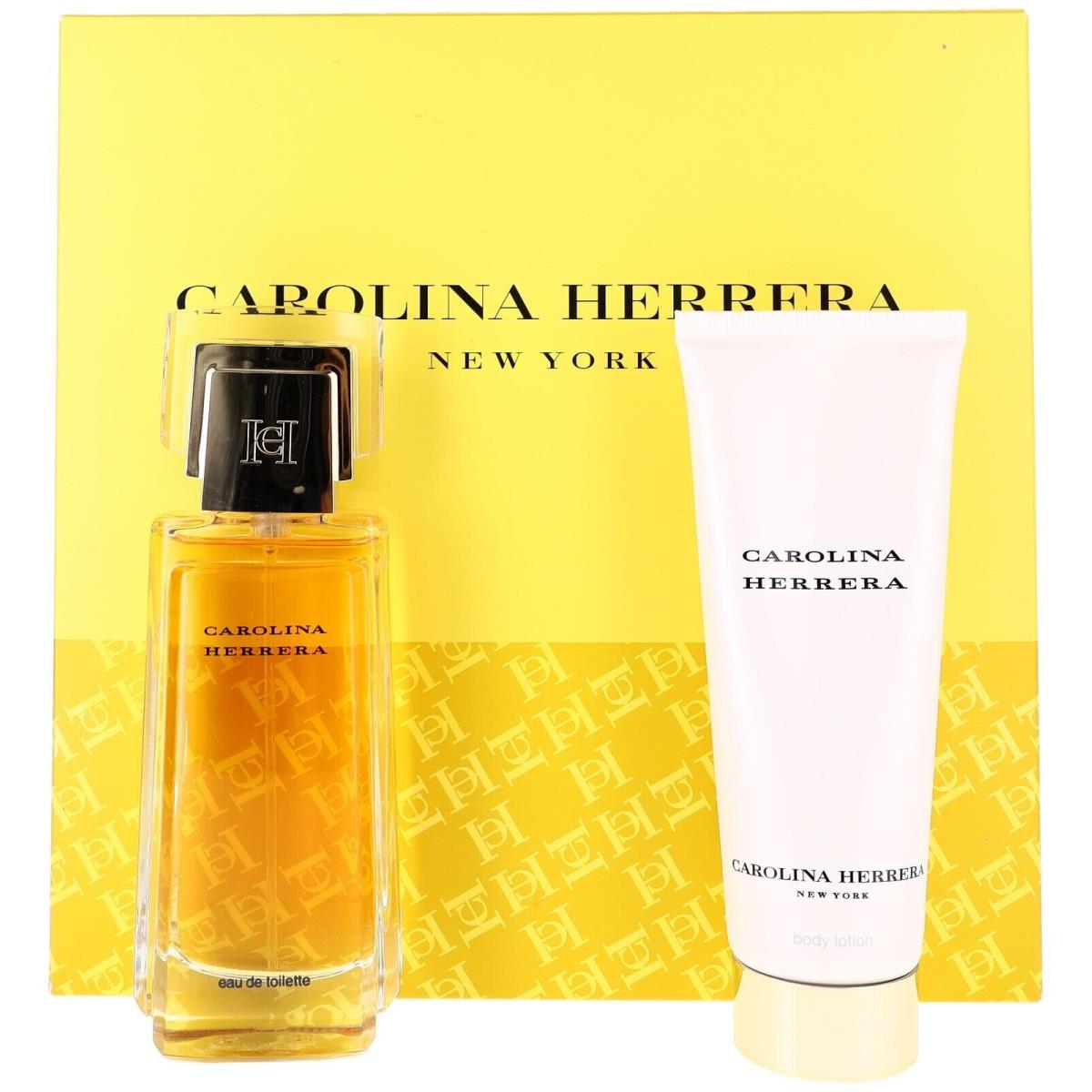 Carolina Herrera For Women Set: Eau De Toilette 1.7oz + Body Lotion 2.5oz