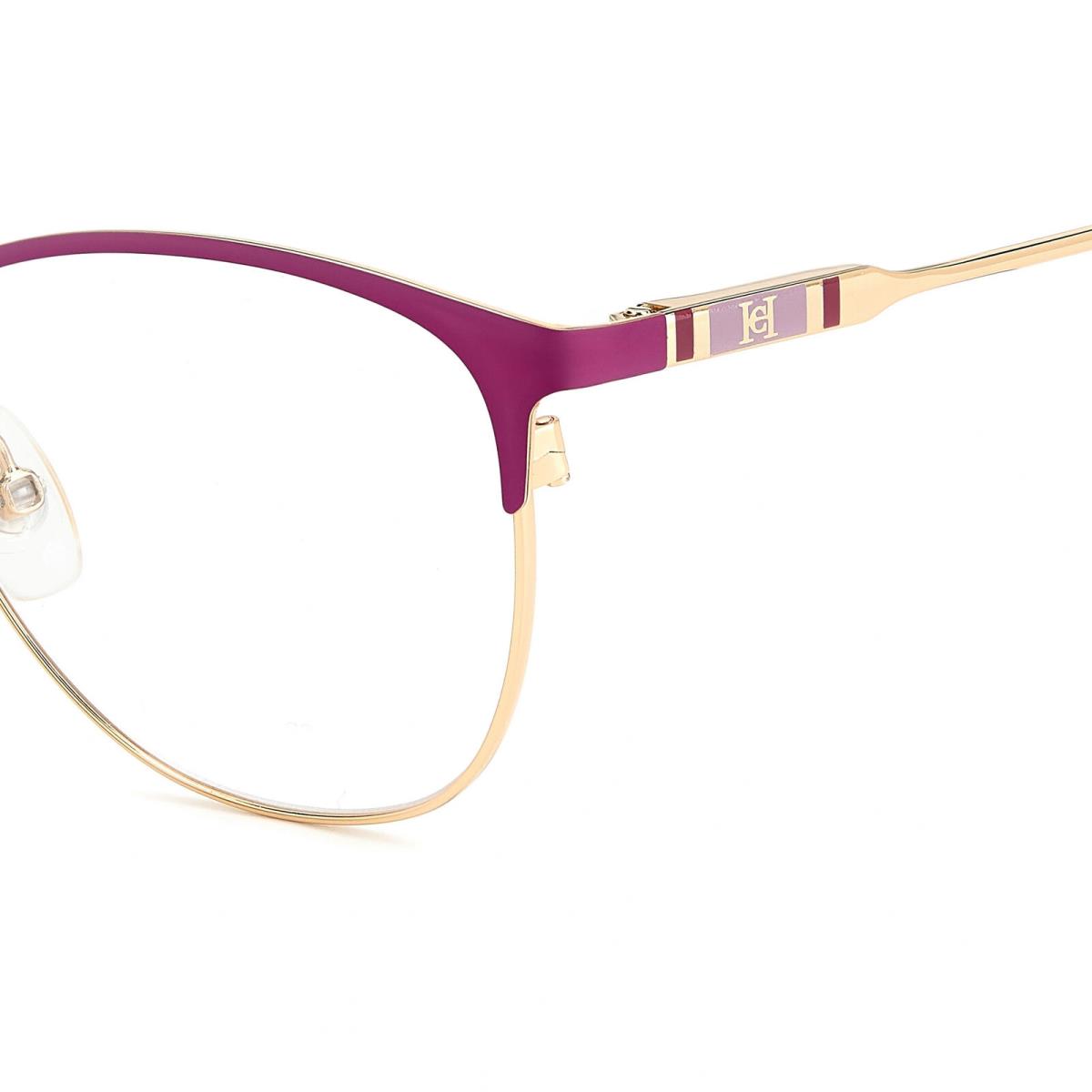 Carolina Herrera HER0120-YEP-55 Gold Purple Eyeglasses - Frame: Gold Purple