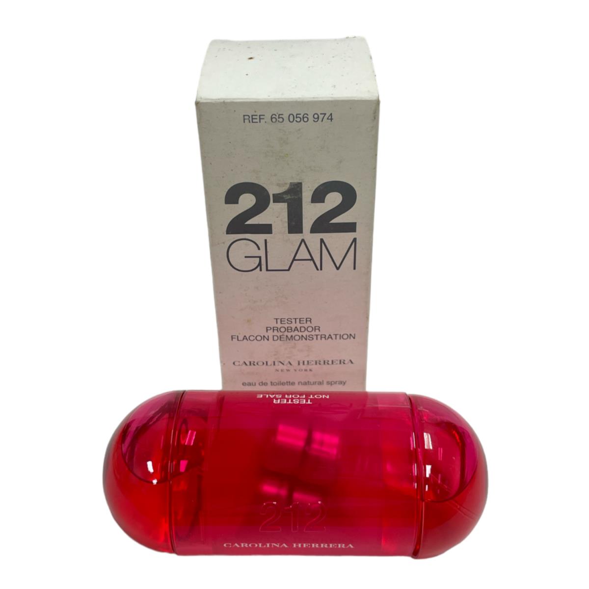 Carolina Herrera 212 Glam Edt Spray For Women 60ml / 2fl.oz Old Formula w/ Box