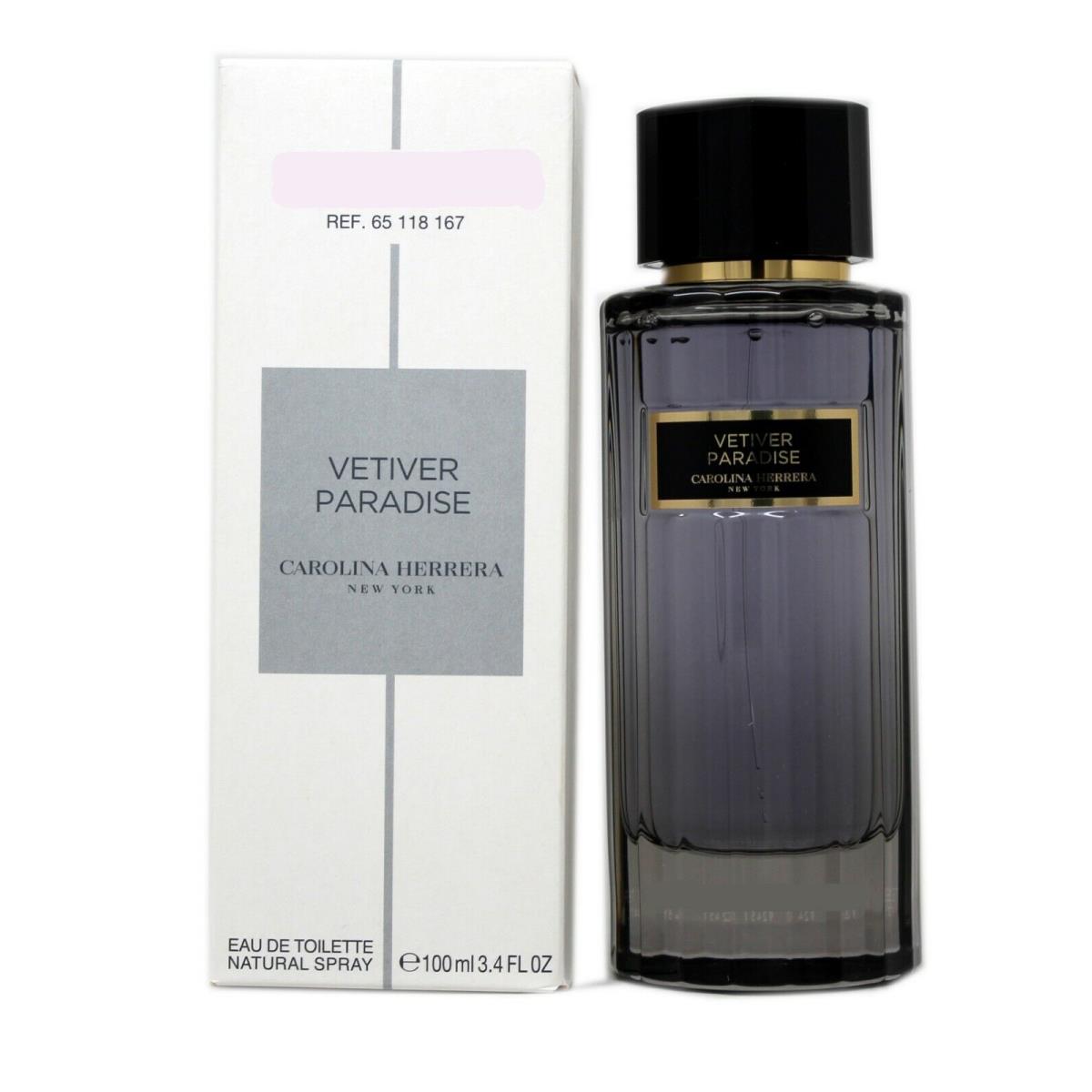 Carolina Herrera Vetiver Paradise Eau DE Toilette Spray 100 ML/3.4 Fl.oz. T