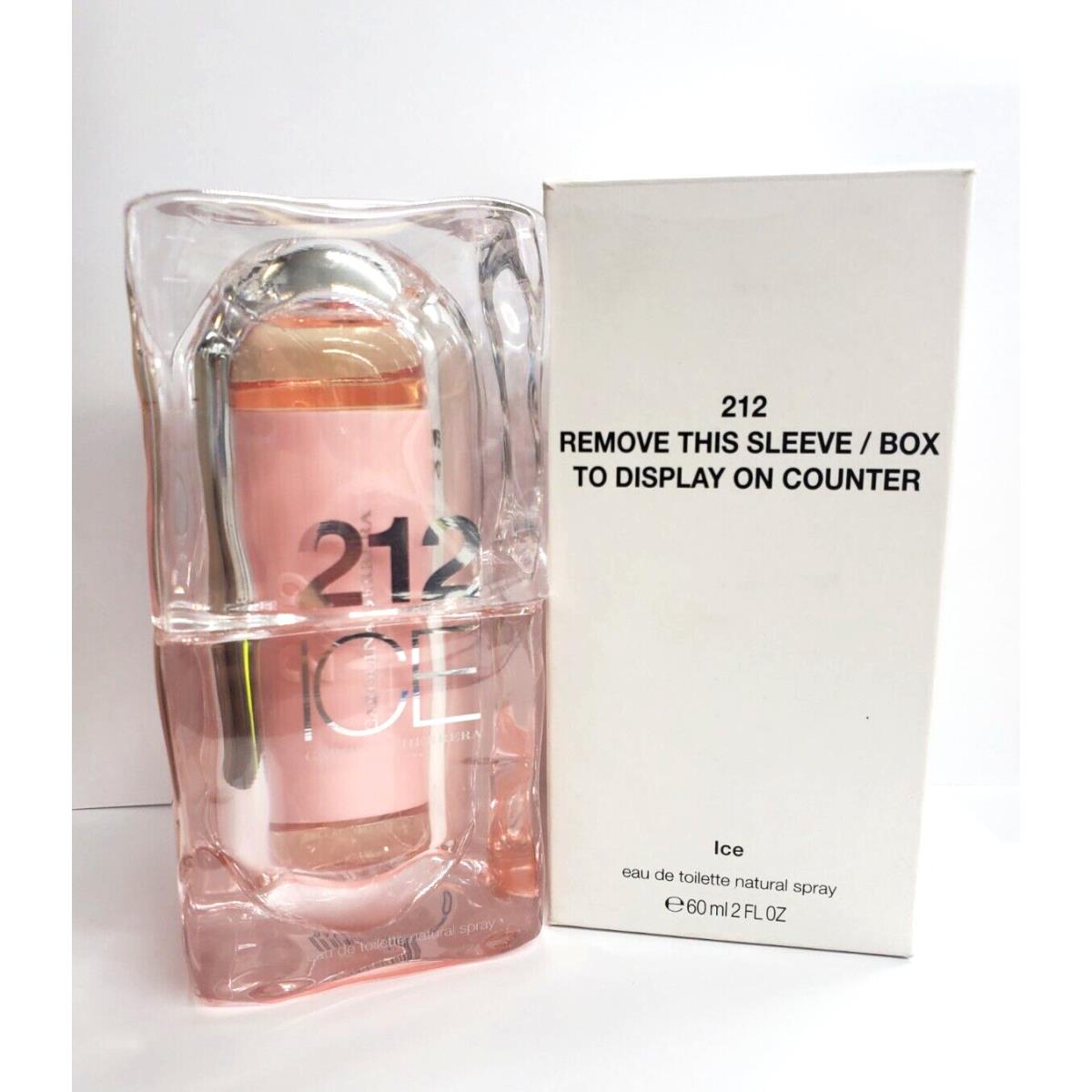 212 Ice by Carolina Herrera 2oz Edt For Women Bottle