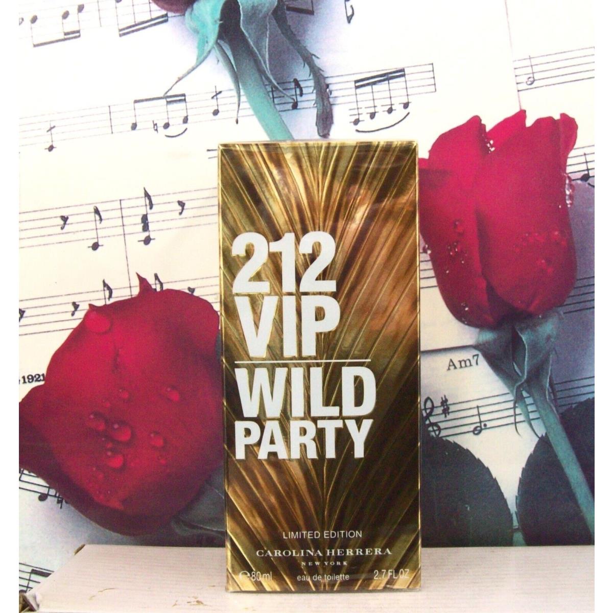 Carolina Herrera 212 Wild Party Limited Edition 2.7 Fl. Oz. Edp Spray