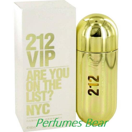 212 Vip Carolina Herrera 2.7 oz / 80 ml Edp Women Perfume Spray