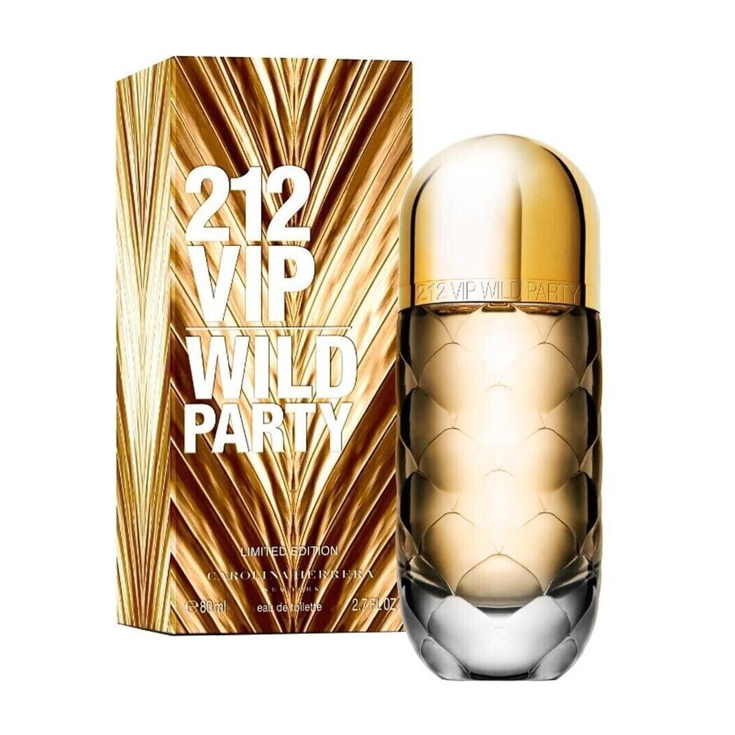 Women 212 Vip Wild Party by Carolina Herrera 2.7oz Edt in Sesled Box