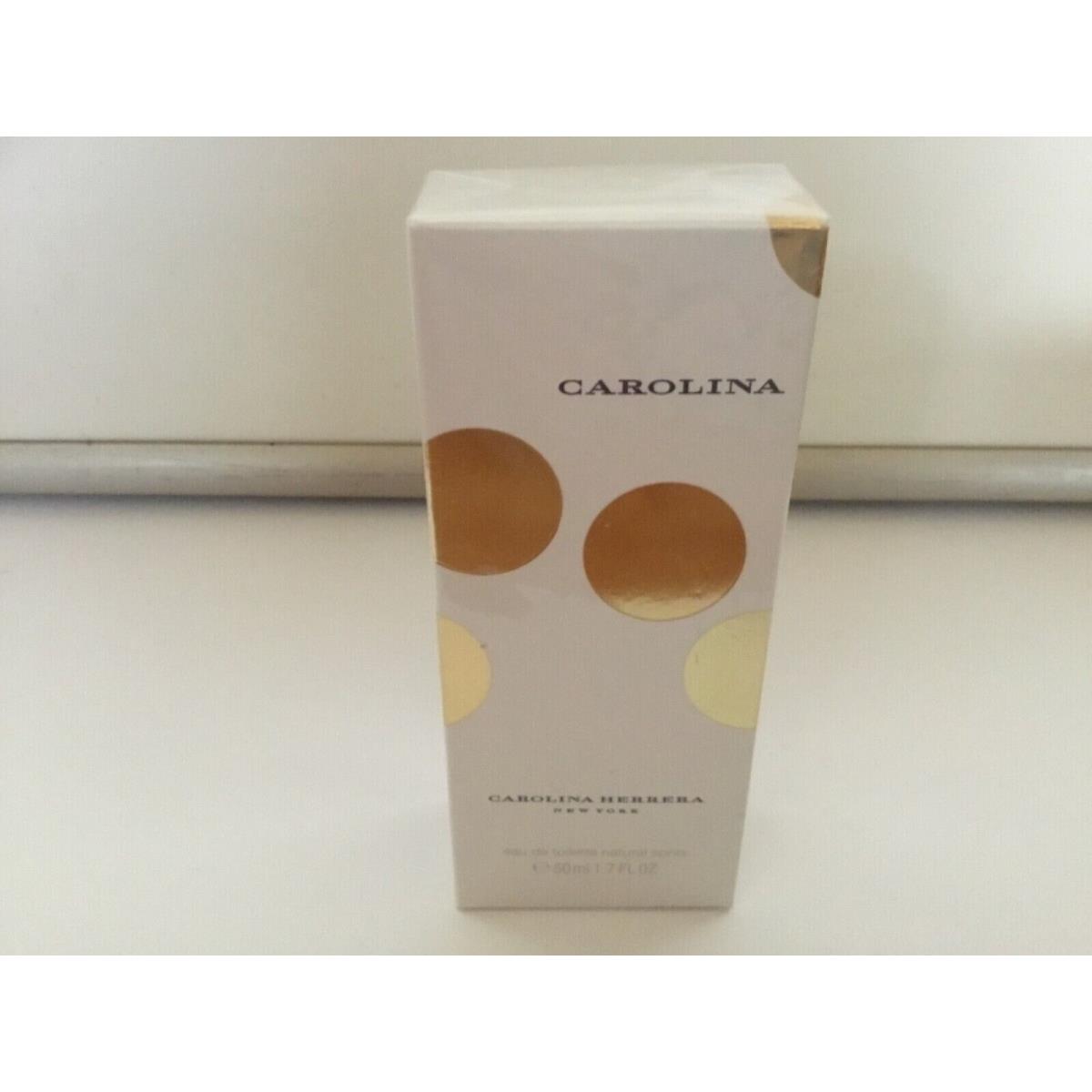 Carolina by Carolina Herrera 1.7 oz 50 ml Edt Box Vintage