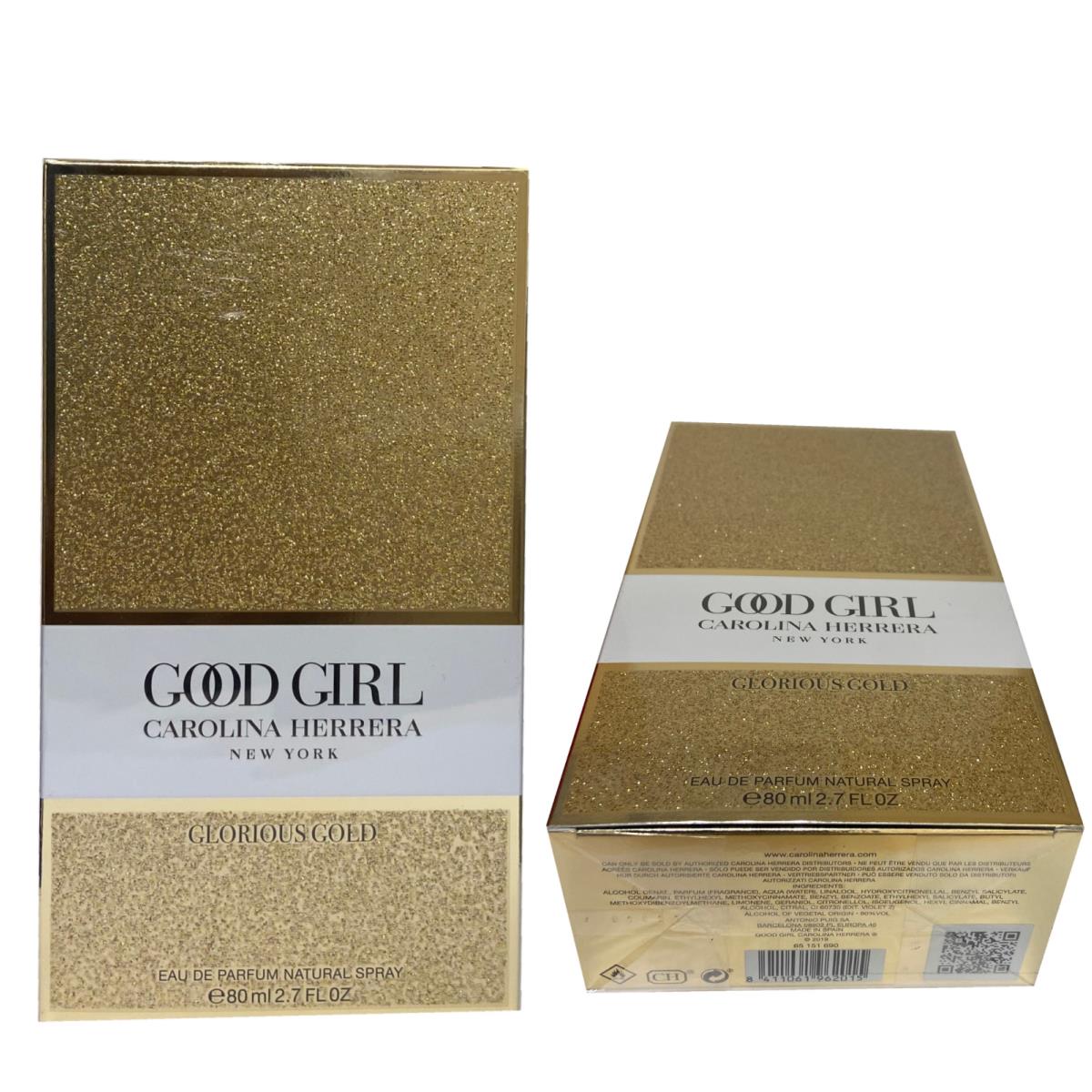 Carolina Herrera Good Girl Glorious Gold Women s Eau de Parfum - 80ml - Gold