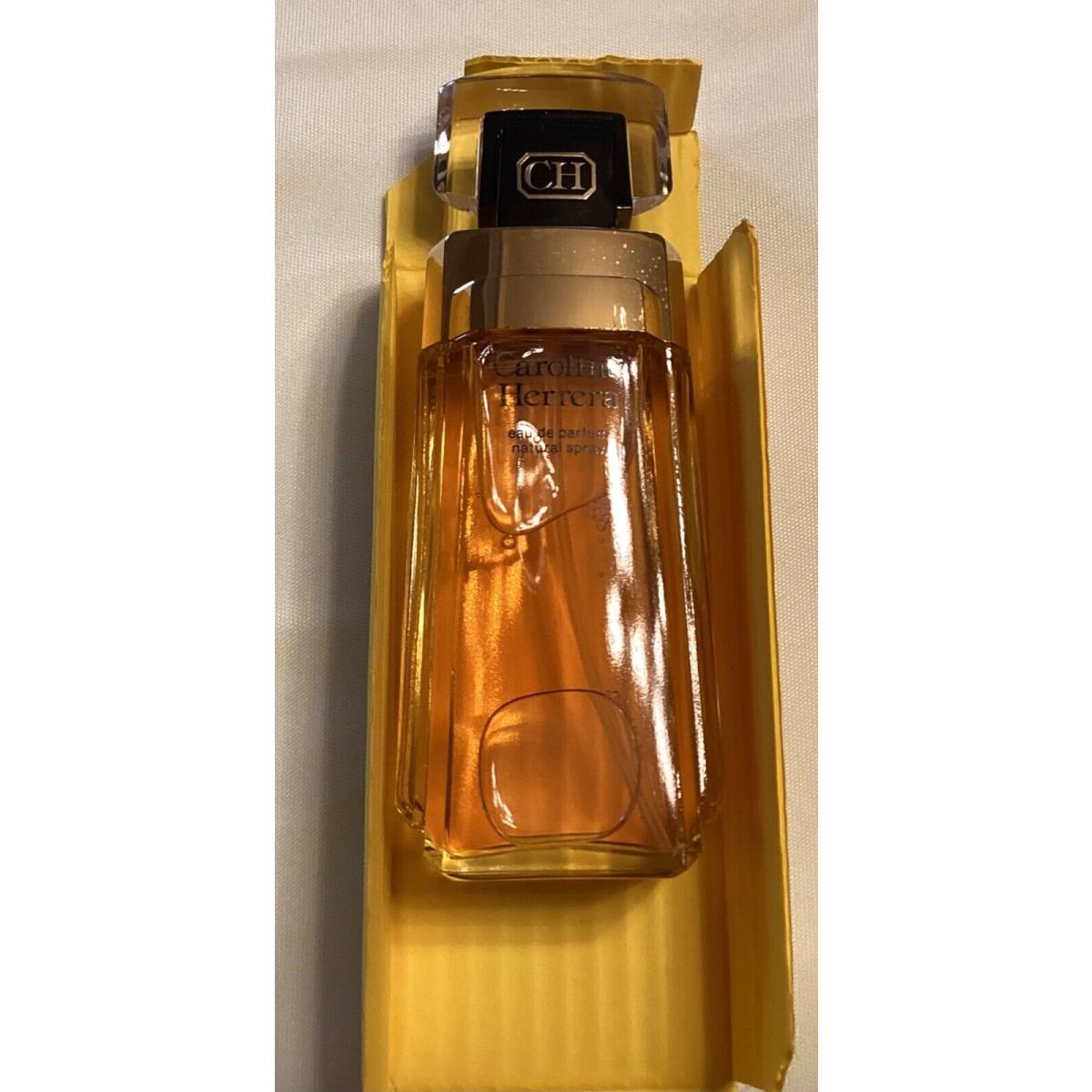 Vintage Carolina Herrera Edp 3.4 Fl. OZ/100ml Spray Packaging Rare