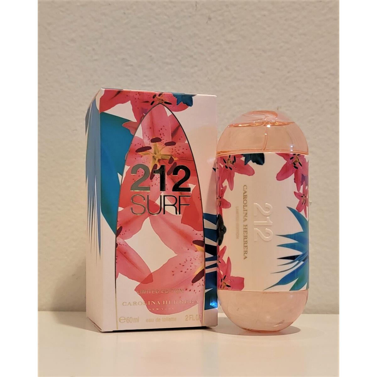 212 Surf by Carolina Herrera 2 oz / 60 ml Edt Spy Perfume Limit Edt. Women Femme