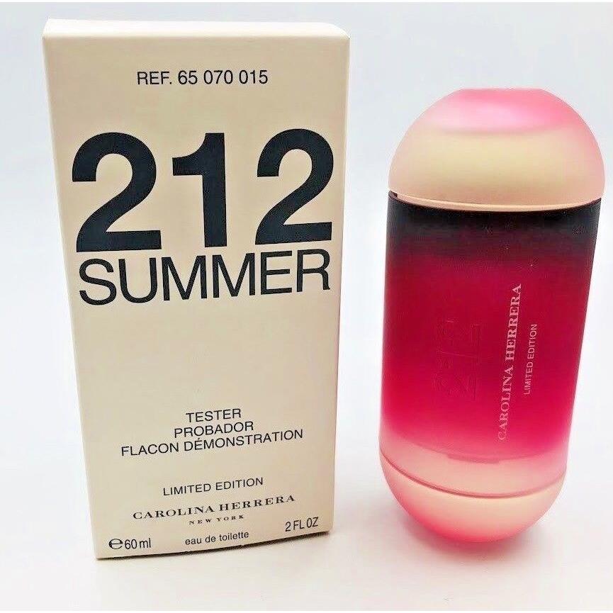 212 Summer by Carolina Herrera For Women 2.0 oz Edt Spray