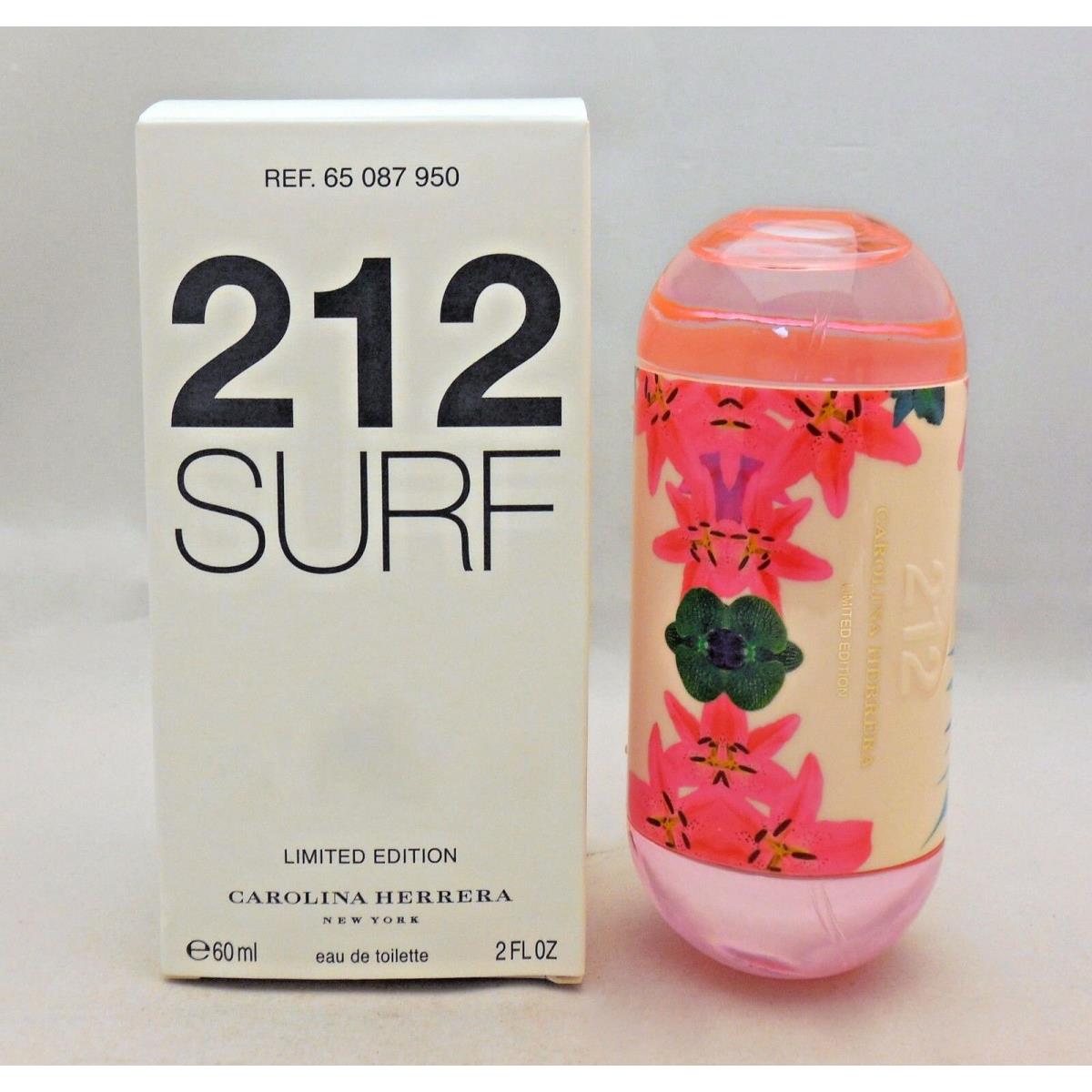 Carolina Herrera 212 Surf Women Eau DE Toilette Spray Ltd Edi 60 ML/2 Oz. T