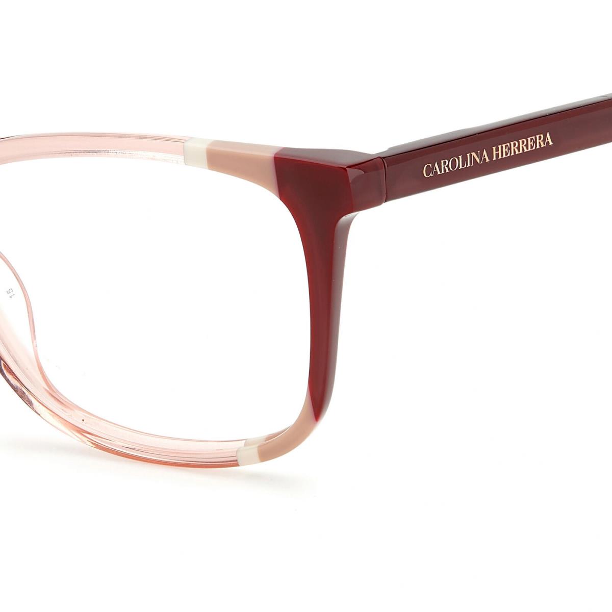 Carolina Herrera HER0066-C19-53 Brown Eyeglasses - Frame: 0C19 Burg Nude