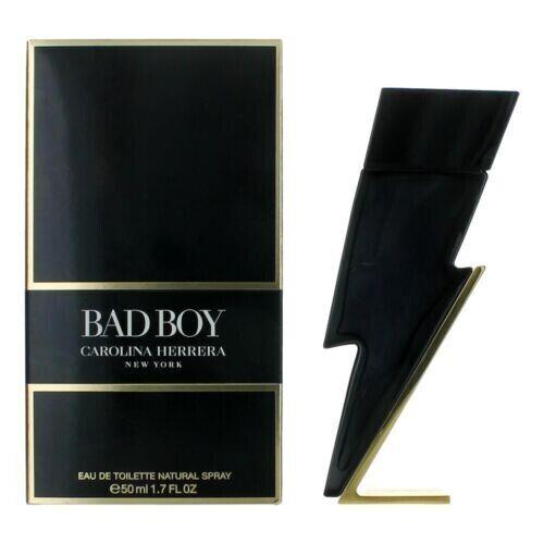 Bad Boy by Carolina Herrera 1.7 oz Edt Spray For Men Eau De Toilette