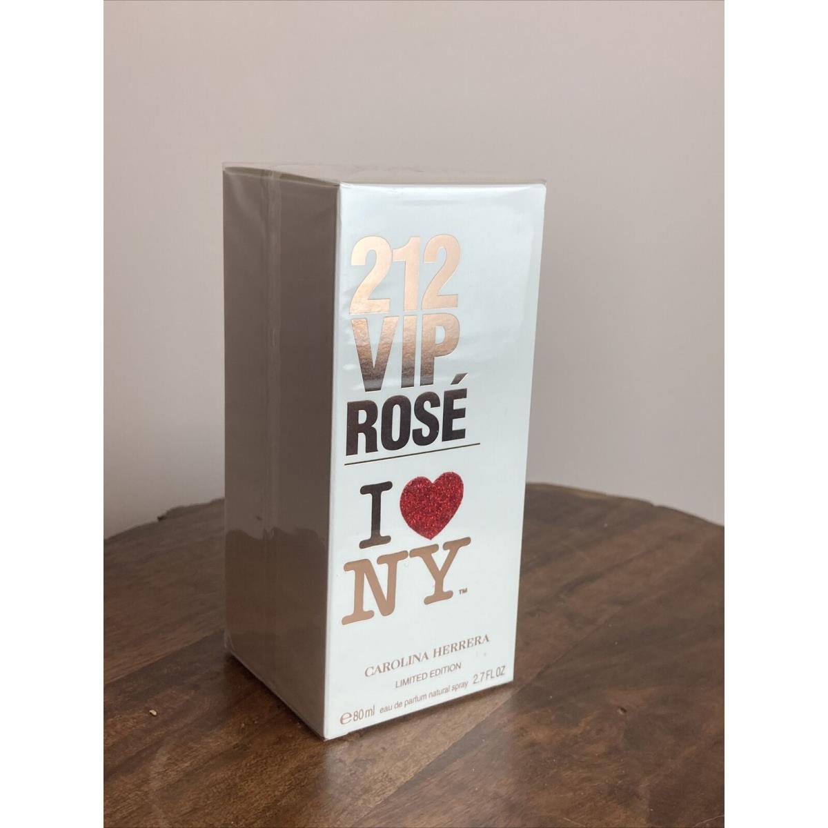 Carolina Herrera 212 Vip Rose Love NY Eau de Parfum 2.7oz/80ml Limited Edition