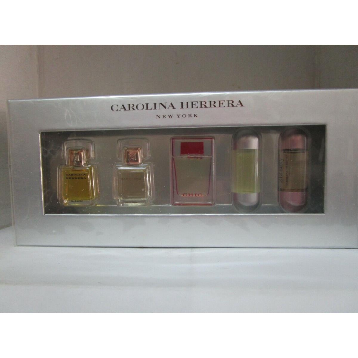 Carolina Herrera Set: 5 Mini -212 212 Sexy Chic Carolina Carolina Herrera